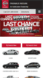 Mobile Screenshot of paramusnissan.com